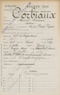CORBIAUX Marcel Fernand