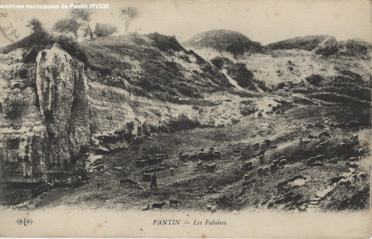 Pantin - Les falaises.