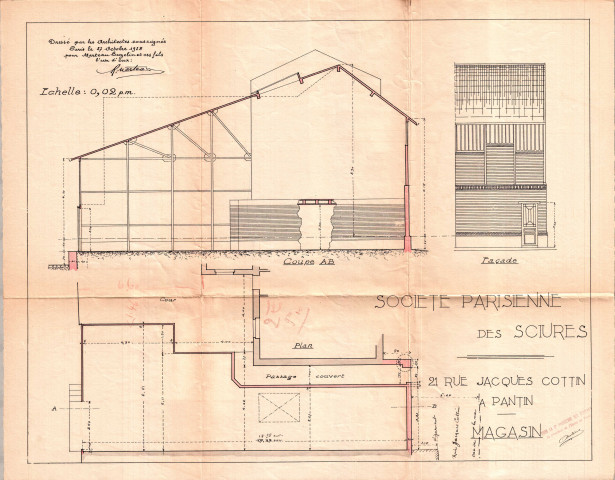 21 rue Jacques-Cottin : permis de construire.