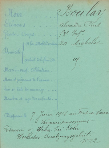 BOULAY Alexandre Paul