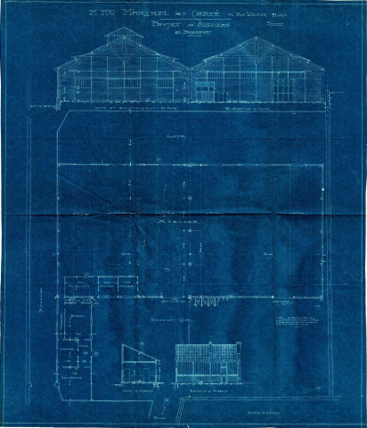 46 rue Victor-Hugo, construction d'ateliers et bureaux : permis de construire.
