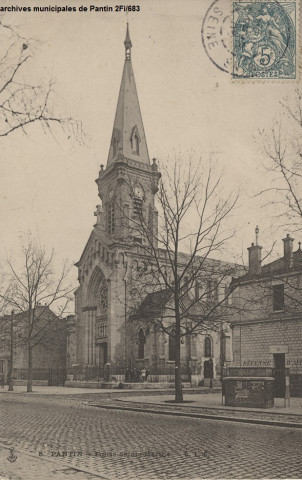 8. Pantin - Église Sainte-Marthe.