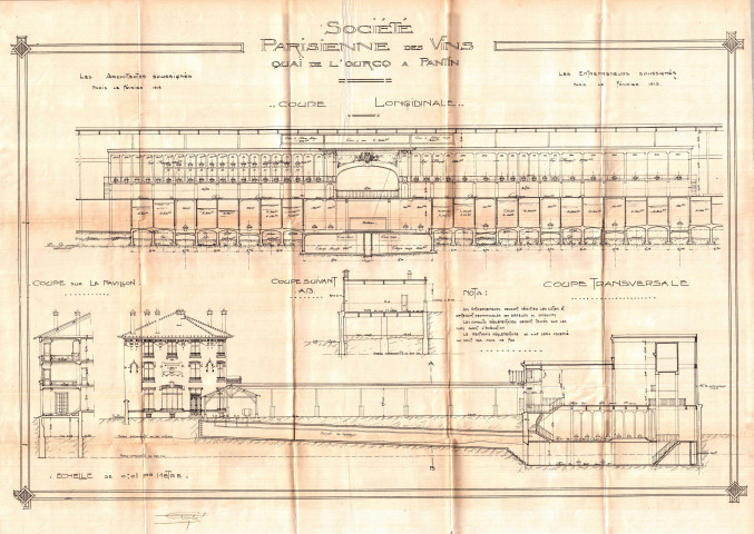 [31] quai de l'Ourcq, construction à usage de magasins : permis de construire.