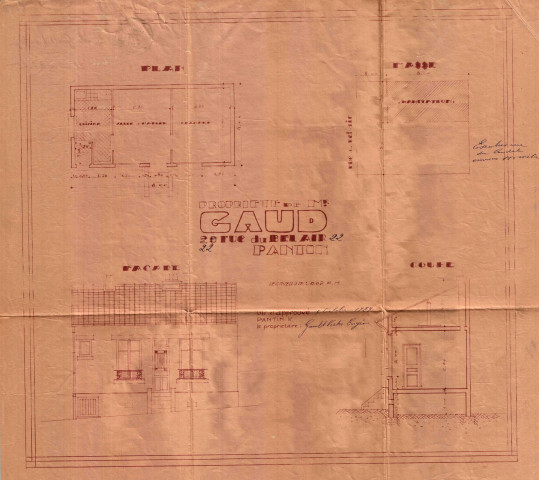 22 rue du Bel-Air : permis de construire.