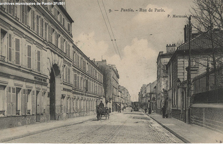 9. Pantin - Rue de Paris (tramway).