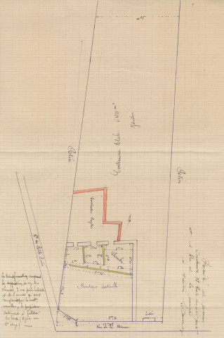 92 avenue du Général-Leclerc [ancienne route des Petits-Ponts] : permis de construire.