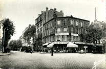 Angle des avenues Édouard-Vaillant et Jean-Jaurès.