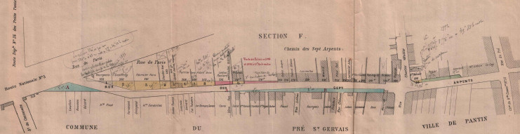 Plan d’alignement de la rue