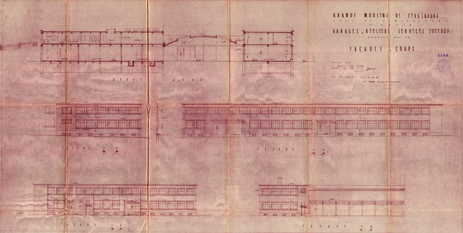 9 rue du Débarcadère : permis de construire.