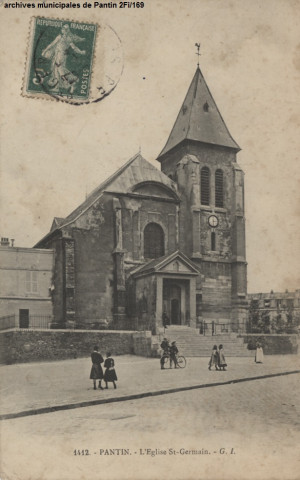 1412. Pantin - L'église Saint-Germain.