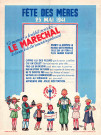 Secrétariat général à l'Information, « Fête des mères. Ta maman a tout fait pour toi... Le Maréchal te demande de l´en remercier gentiment » : affiche.