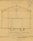 2 rue des Pommiers, surélévation d'un étage pour usage d'atelier : permis de construire.