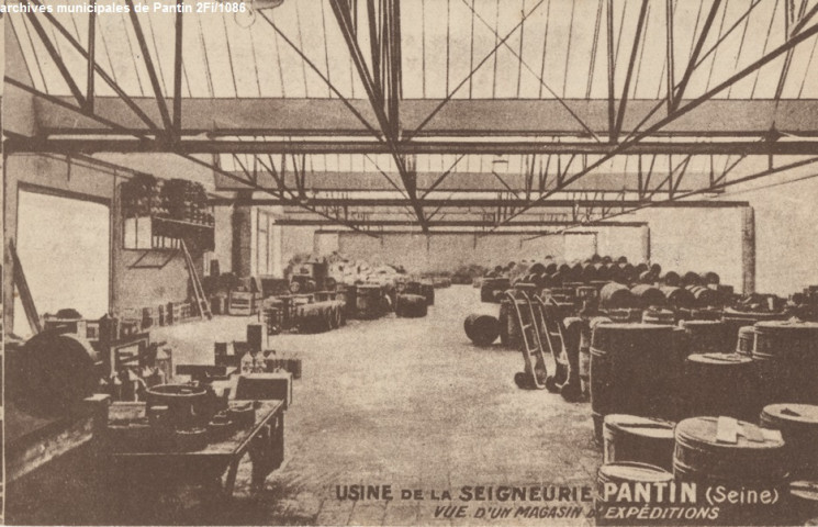 Usines de la Seigneurie, Pantin (Seine).