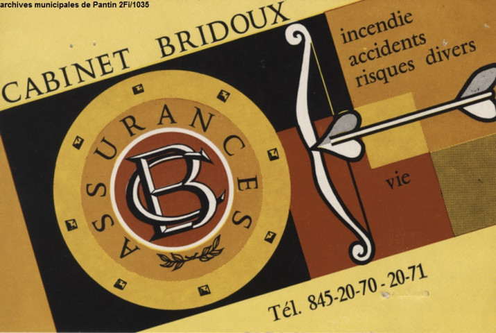Cabinet Bridoux (publicité).