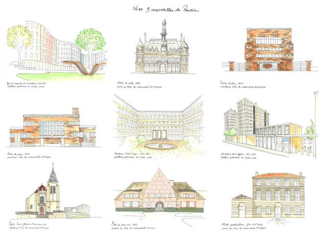 Les 9 merveilles de Pantin