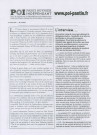 Austérité, réforme territoriale, impôts locaux, rythmes scolaires. - Parti ouvrier indépendant (POI) de Pantin : bulletin d'information.
