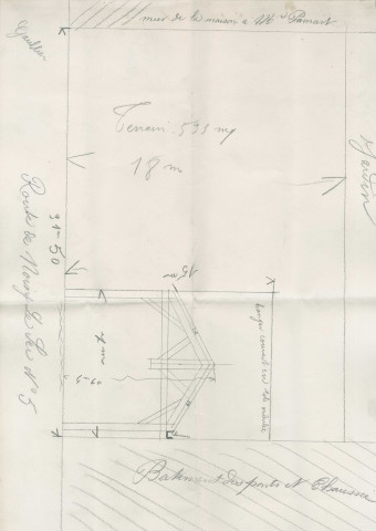 5 route de Noisy-le-Sec, construction d'un hangar : permis de construire.