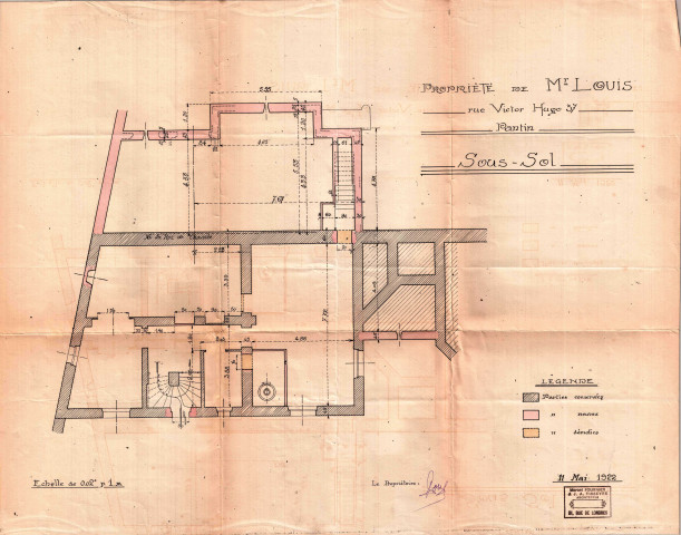 37 rue Victor-Hugo, construction à usage d'habitation : permis de construire.