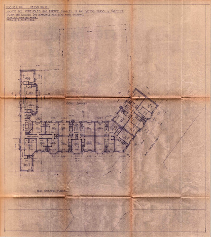 [28-30] rue Victor-Hugo et [39-41] rue Étienne-Marcel, construction d'un immeuble de rapport : permis de construire.