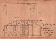 42 rue de Candale-Prolongée, construction d'un atelier : permis de construire.