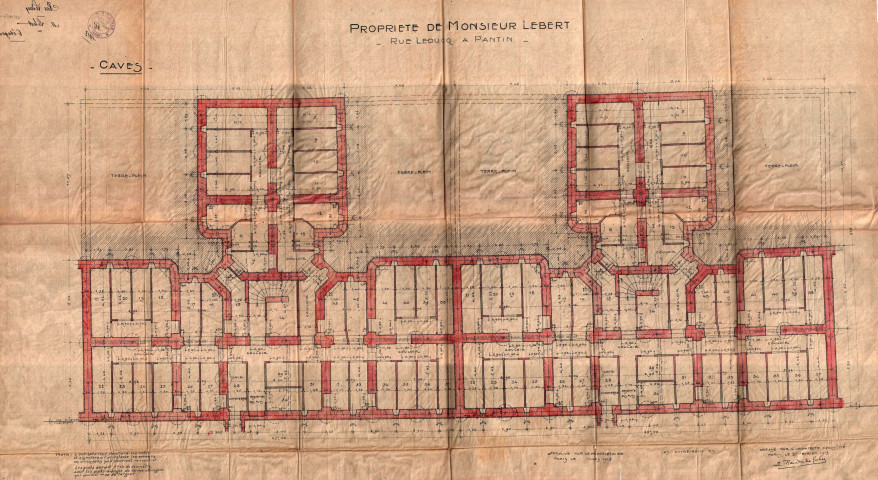 5 rue Théophile-Leducq, construction d'un immeuble de six étages : permis de construire.