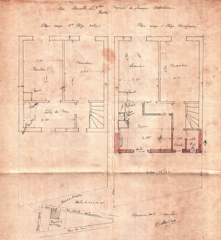 5 bis rue Marcelle, agrandissement d'un pavillon d'habitation : permis de construire.