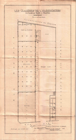 142 avenue Jean-Lolive [ancienne rue de Paris] et rue Courtois, construction d'un bâtiment à usage industriel : permis de construire.