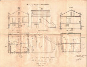 76 rue Marcelle et rue de Candale-Prolongée, construction d'un bâtiment à usage d'habitation : permis de construire.