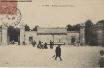 7. Pantin - Entrée du cimetière parisien.