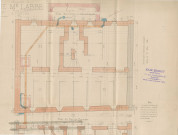 34 rue Jules-Auffret [ancienne rue du Centre], construction pour déversement à l'égout dans un immeuble : permis de construire.