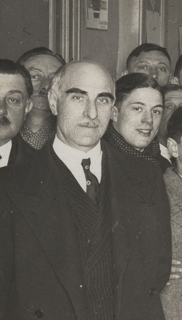Henri Labeyrie lors d'une réception dans les années 1930 Henri Labeyrie lors d'une réception dans les années 1930