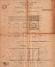 Rue du Chemin-de-Fer, surélévation du bâtiment du concierge : permis de construire.