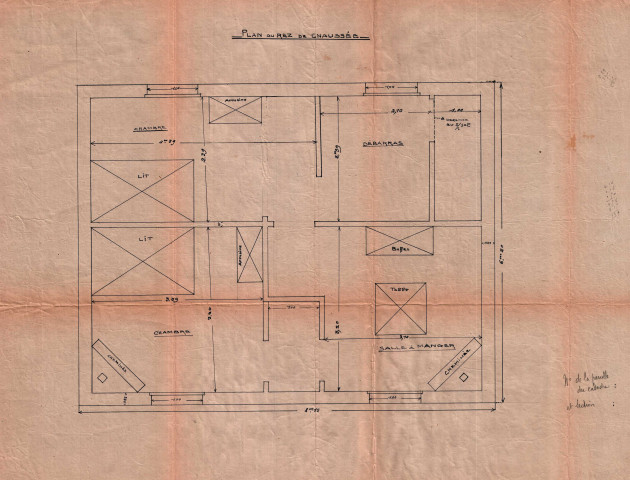 6 rue Formagne : permis de construire.