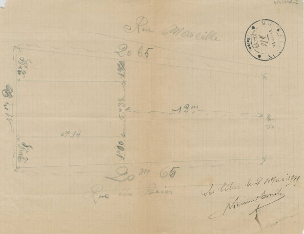 1 rue Marcelle et 137 rue du Bois-Prolongée, construction d'un pavillon : permis de construire.