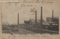 201. Pantin - Port du canal. Moulins Abel Leblanc. Chantier forain.