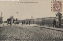19. Pantin - Pont du chemin de fer.