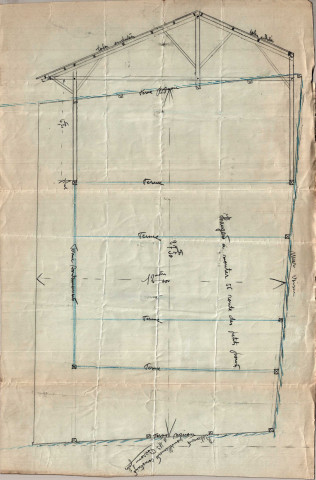 56 avenue du Général-Leclerc [ancienne route des Petits-Ponts] : permis de construire.