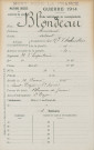 BLONDEAU Armand Léon