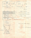 21 rue Lépine, construction d'un pavillon : permis de construire.