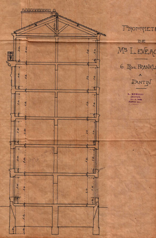 6 rue Franklin : permis de construire.