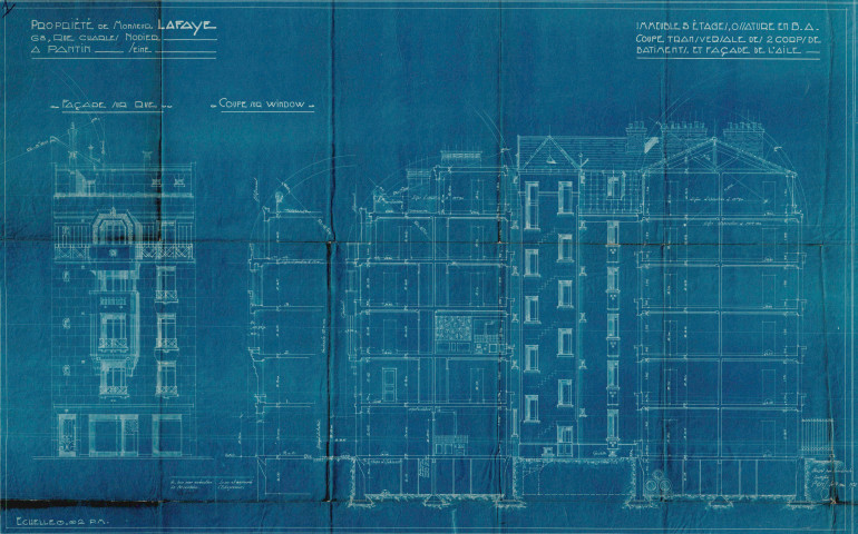 68 rue Charles-Nodier : permis de construire.