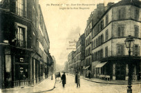 Rue Sainte-Marguerite vue depuis la rue Magenta.