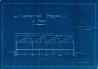 15 rue Lapérouse et 14 rue Berthier, projet de construction de l'usine : permis de construire ; projet d'agrandissement de l'usine : permis de construire.
