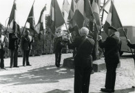 Vingt-huitième anniversaire de la Libération, cérémonie officielle : photographie.