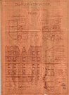 34 rue Vaucanson et rue Gutenberg, surélévation de deux étages : permis de construire.