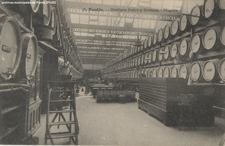 11. Pantin - Distillerie Delizy et Doistau - Magasin.