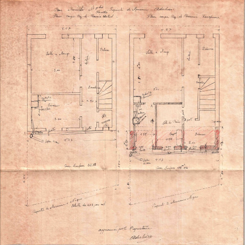 5 bis rue Marcelle, agrandissement d'un pavillon d'habitation : permis de construire.