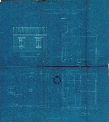 4 rue Boieldieu, projet de construction d'un pavillon : permis de construire.