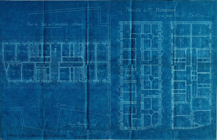 5 rue Jean-Nicot : permis de construire.