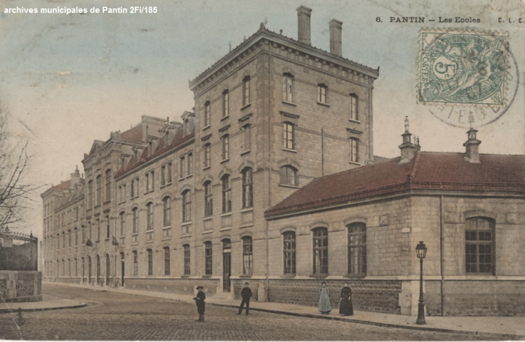 6. Pantin - Les écoles.